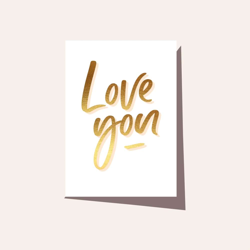 Lots Of Love Card