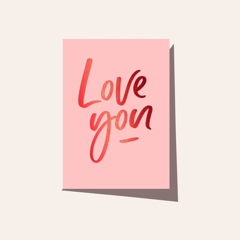 Love You Card