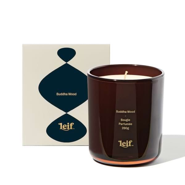 Buddha Wood Candle